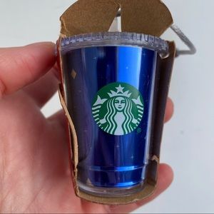 NWT Starbucks Christams Ornament Disney diamond Anniv Tumbler